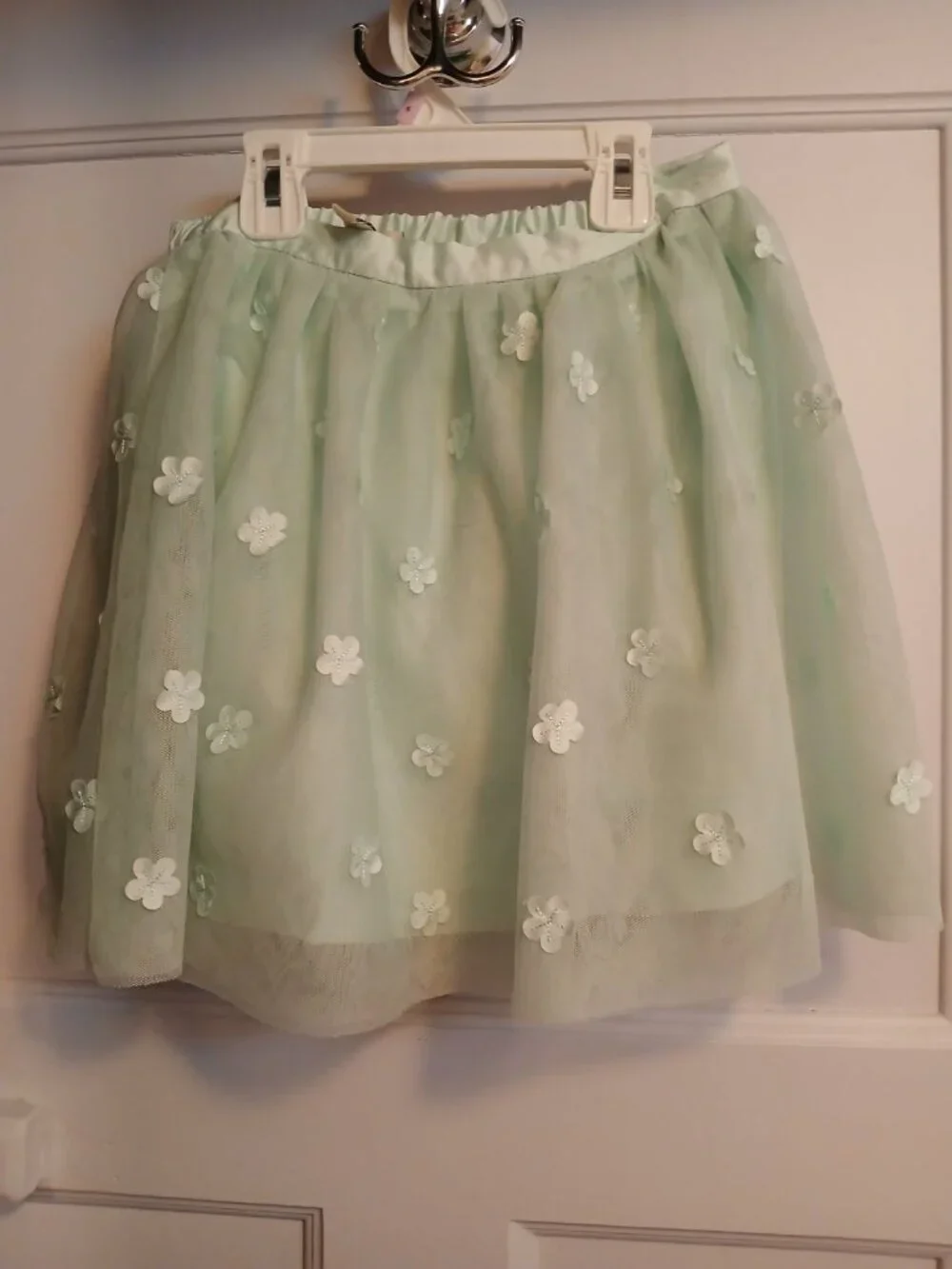 Cherokee Girls L 10/12 Mint Green Skirt - Picture 1 of 1